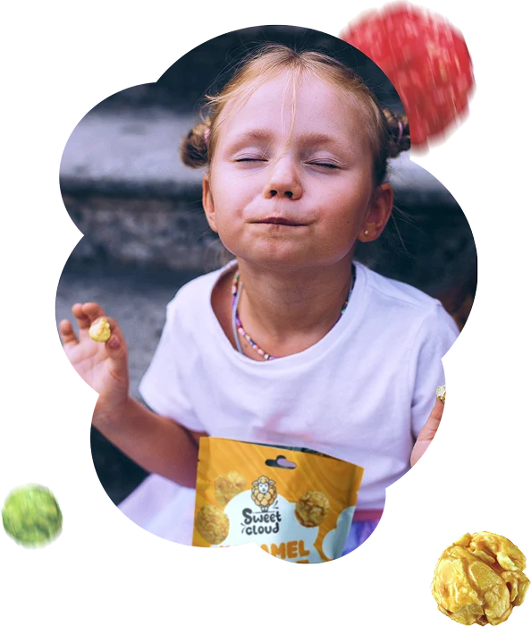 SweetCloud popcorn moment