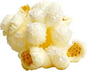 Salted popcorn
